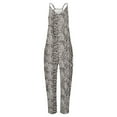 thumbnail image 5 of Generic Spaghetti Strap Bohemian Summer Jumpsuits for Women Casual Loose Jumpers with Pockets, 5 of 5