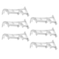 thumbnail image 4 of PBPBOX Curtain Rod Brackets for Wall Aluminum Alloy Dual Support for Homeowners in Bedroom 6PCS, 4 of 7