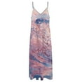 thumbnail image 4 of Water Splash Ripple Sleeveless Dress Women's Luxury Party Dress Birthday Dresses for Women, 4 of 7