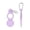 Purple, variant on EGYMEN Silicone Water Bottle Holder Clip Buckle Water Bottle Rack Towel Hook Outdoor Hiking Gear Hands-Free Convenience for Hydration Running Biking Exploring (Orange)