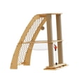 thumbnail image 4 of para gatos de interior, poste rascador para gatos, cama tipo cabaña, resistente al desgaste, condominio para gatos, parque de juegos, cápsula, 4 of 8