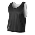 thumbnail image 1 of Jersey de práctica reversible de lacrosse para jóvenes NEGRO/ BLANCO XL A4 NB2274, 1 of 1