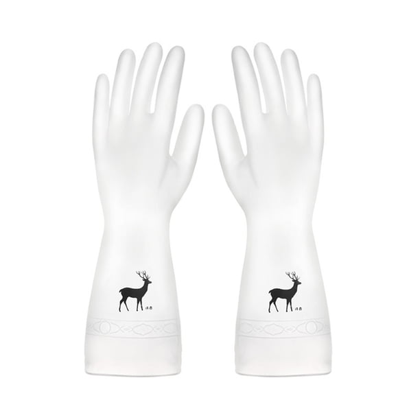 Guantes Suaves De Ladrón, Guantes Transparentes Duraderos, Guantes De Látex Antiadherentes, Antideslizantes Duraderos Para Lavar Platos En La Cocina Scienceny HA026519-01