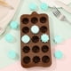 thumbnail image 5 of Molde de silicona para chocolate, caramelos, flores, dinosaurios, animales, zoológico, rosas, para niños, para hacer tú mismo, apto para congelador y horno (flor), 5 of 5