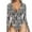 D, variant on Jumpsuit Women V Neck Sexy Set Long Sleeve Solid Tops Bodysuit Sexy Short Suit Casual Rompers