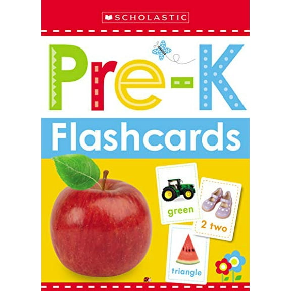 Pre-Owned Flashcards - Get Ready for Pre-K (Scholastic Early Learners) (Scholastic Early Learners (Cartwheel - US)) Paperback