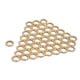 thumbnail image 1 of unbranded 50Ud Nuts De Zinc Dorados Para Socket De Guitarra Y Bajo Compatible Universal, 1 of 8