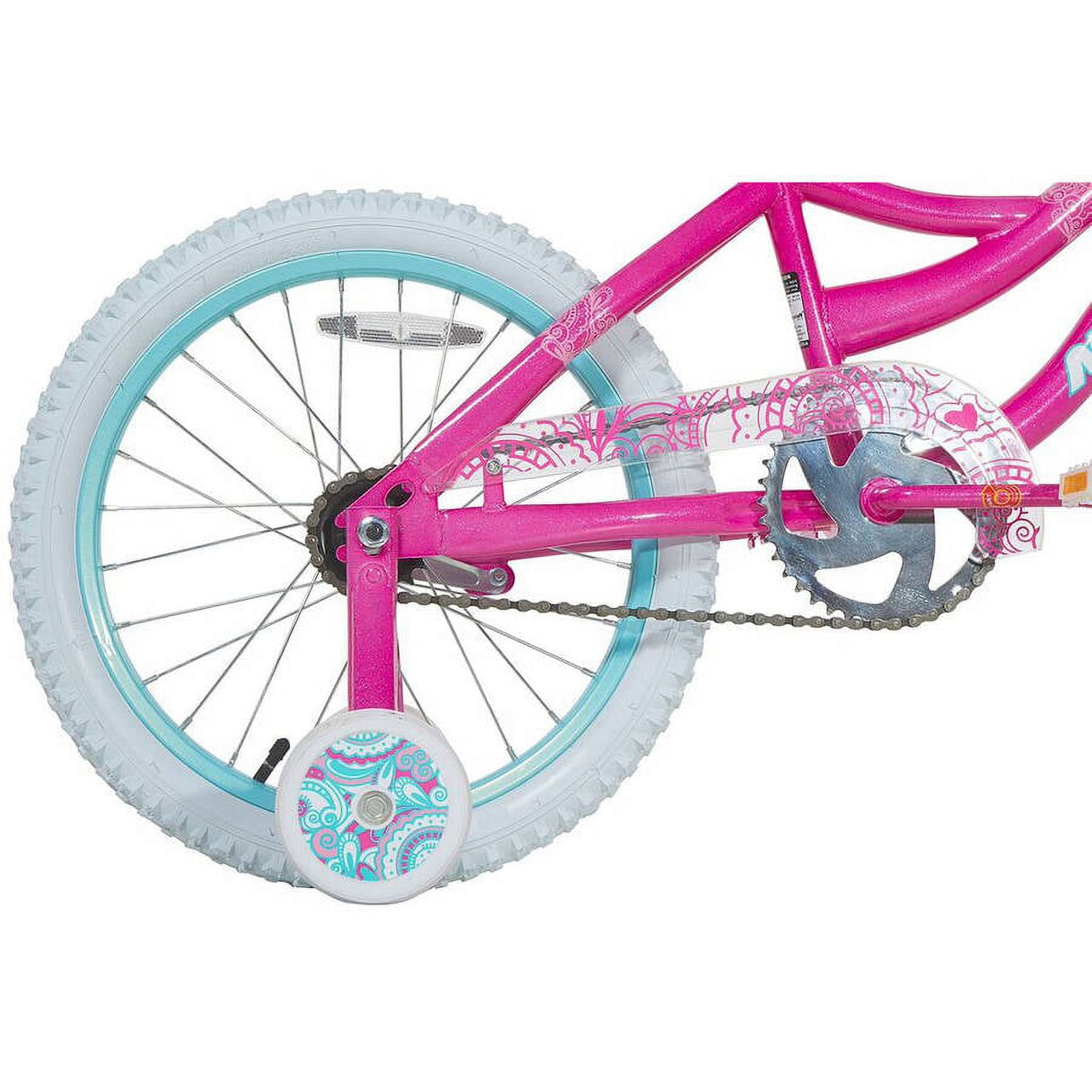 Next Girls 18 Training Wheels Misty Kids Bike Light Pink Walmart