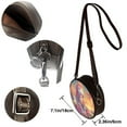 thumbnail image 5 of Lsque Meditating Cute Horse Pattern Shoulder Bag – Microfiber Leather Crossbody with Detachable Strap & Handle Ring, Waterproof & Durable, Elegant Everyday Carry, 5 of 5