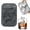 Grey, variant on 3D Dog Tray Silicone Fun Dogs Shape Ice Maker Dog Lover 3D Corgi Dog Silicone 4 Cavity Large Ice Tray With Funnel Reusable DIY Ice Maker(1Pc)