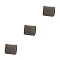 thumbnail image 2 of pitrice 1/2/3 Men Wallet Money Clips Bag Coin Pocket Purse Cowhide Card Holder Short Fashionable for Office Driver License Case Dark Coffee Horizontal 3PCS, 2 of 6