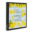 thumbnail image 2 of Stupell Industries Farmhouse Everyone Needs Bright & Zesty Black Floating Frame Canvas Art, 25 x 25, by Anna Quach, 2 of 8