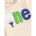 thumbnail image 6 of Bagilaanoe 2pcs Newborn Baby Boy Shorts Set Short Sleeve Embroidery T Shirt Tops + Shorts 6M 12M 18M Infant Casual Summer Clothes, 6 of 6