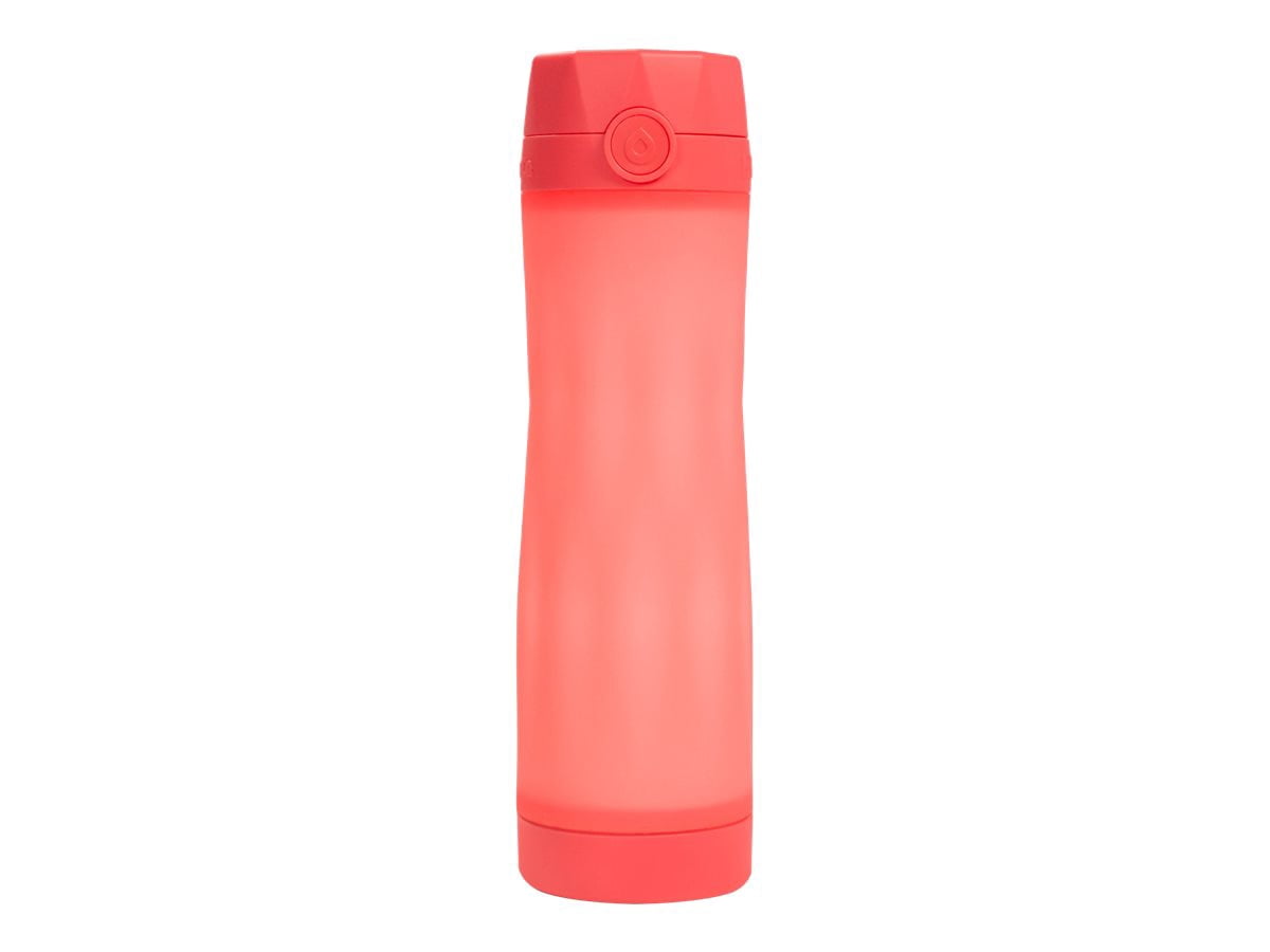 Hidrate Spark 3 Smart Drinking Bottle, Coral, Track Water Intake, Glow Reminder