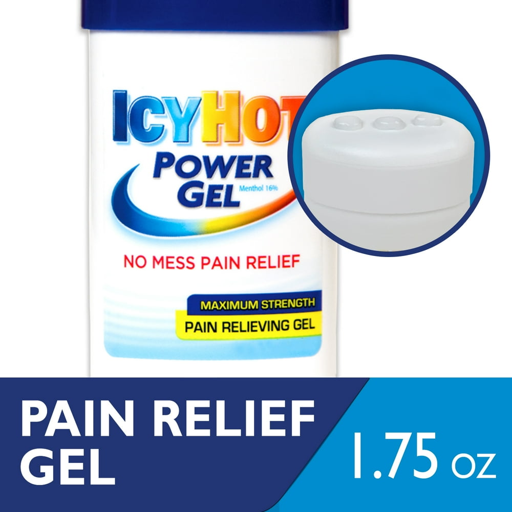 Icy Hot Power Gel NoMess Pain Relief Gel (1.75 Oz)