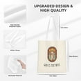 thumbnail image 4 of VIVACITE Christian Tote Bags for Women Vintage Canvas Tote Bag for Women Bible Tote Bags for Women Christian Gifts for Women Faith Bible Carrier Church Bags for Women with Bible Art 2, 4 of 6