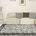 thumbnail image 5 of BNM Modern Abstract Web Design Indoor Area Rug, 5' x 8', Grey, 5 of 6