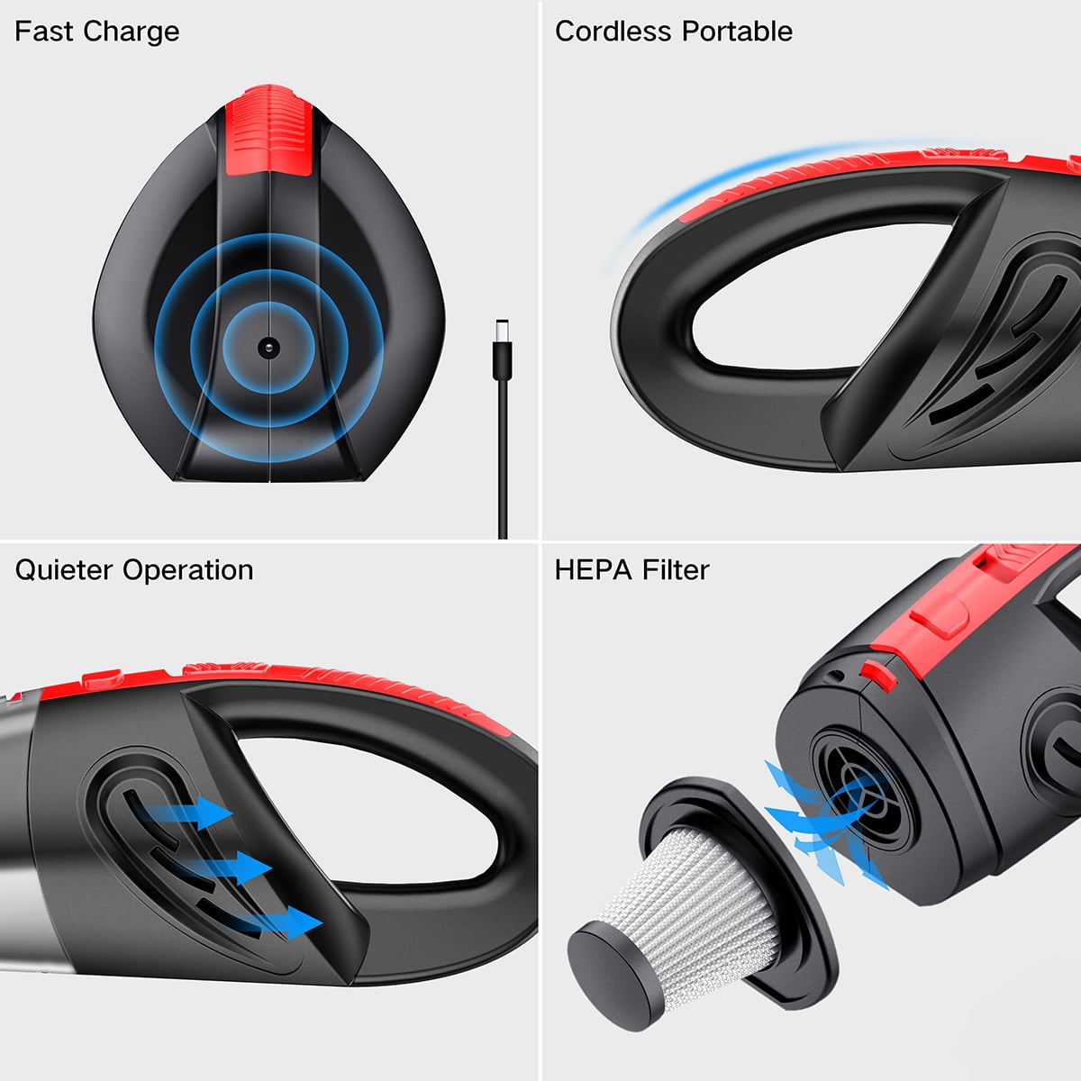 Buy Handheld Vacuum Cleaner,Audew Hand 