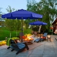 thumbnail image 6 of MASTERCANOPY 9ft Patio Market Umbrella with Valance, Tilt and Crank, Blue, 6 of 6