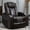 L1049-Brown, variant on LITVZ Zero Gravity Recliner Indoor, Faux Leather, Ovesized Multifunctional Home Theater Seating with Storage Armrest, Ambient Lighting & Cup Holder for Adults Big and Tall Man