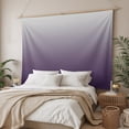 thumbnail image 3 of Grey Purple, Small Tapestry for Bedroom Wall Hanging Tapestry, Gradient Ombre Modern Abstract Color Art Ceiling Backdrop Tapestries Poster Blanket Wall Decor for Teens Room Living Room Dorm 23" x 28", 3 of 8