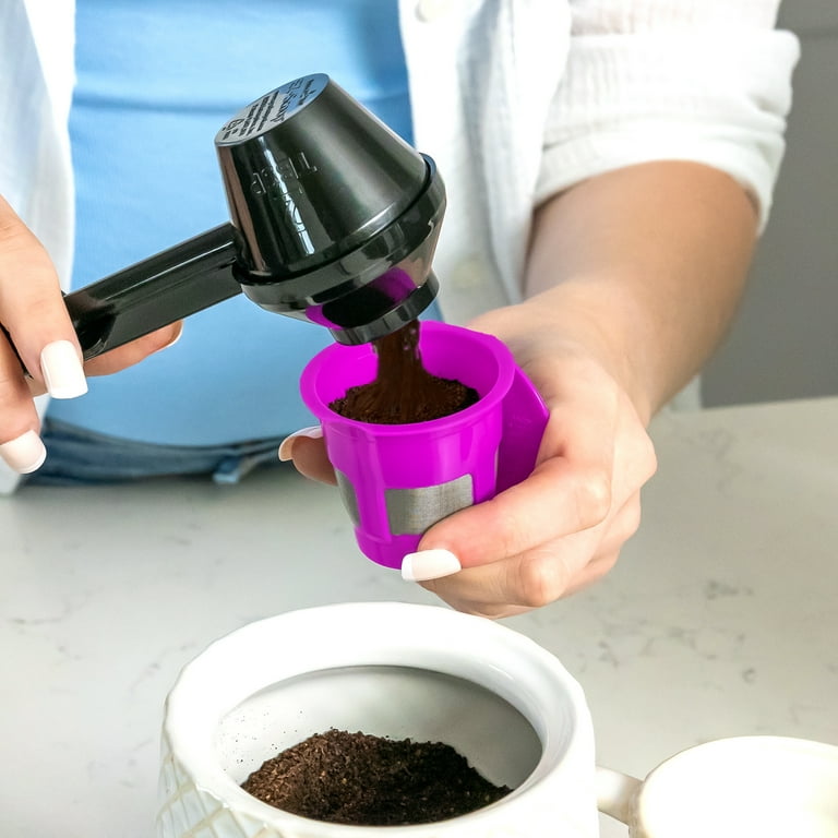 Perfect POD Reusable K-Cup Coffee Filter Pack with EZ-Scoop for