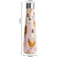thumbnail image 2 of 16 oz Butterfly Stainless Steel Water Bottle, Leak Proof Cola Shape Thermo, Insulated Sports Flask Travel Coffee Mug Cup Tumbler, Gifts for Woman Animal Lovers, 2 of 6