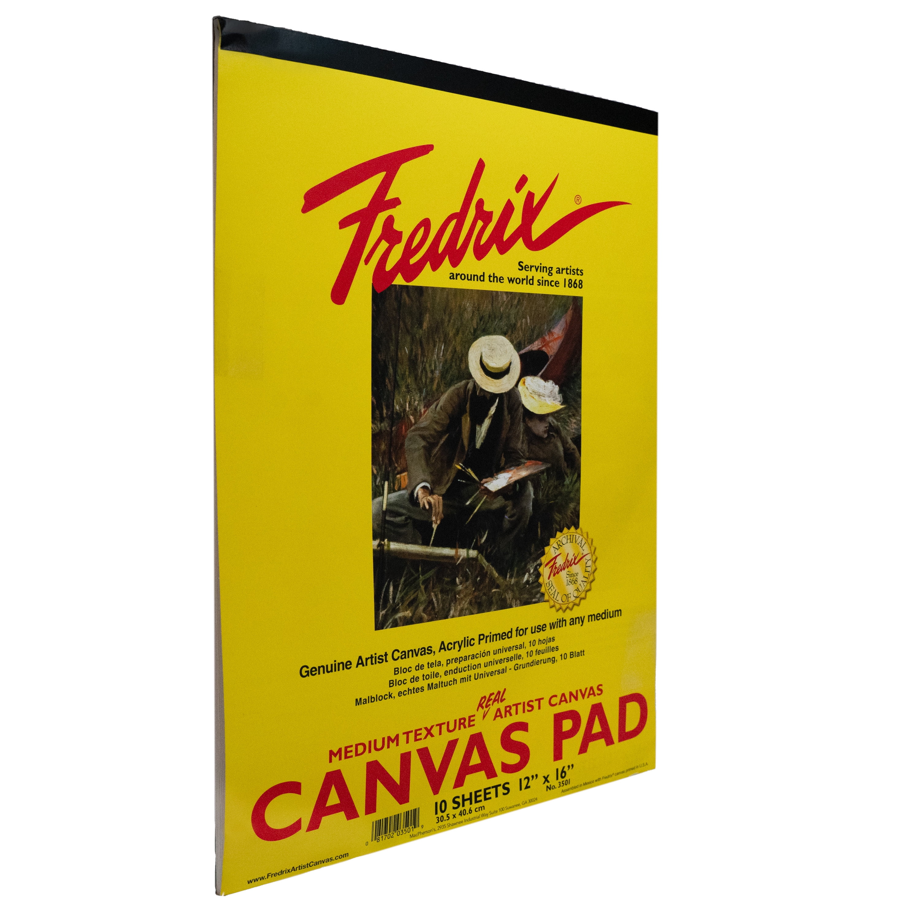 Fredrix Canvas Pad