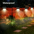 thumbnail image 3 of 4-Pack Solar Step Lights - IP65 Waterproof LED Deck Lights for Pathway, Stairs & Garden, Auto On/Off, Dusk-to-Dawn Lighting, 3 of 7