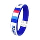 thumbnail image 1 of Pulsera deportiva con bandera nacional Pulsera bordada para aficionados Calidad para, 1 of 6