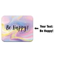 thumbnail image 2 of WIRESTER Personalized Rec Mousepad With Your Text Customize Your Name on Gold Pastel Purple Pink Marble Pattern for Home, Office, and Gaming Desk, Non-Slip Rectangle Mousepad 8.66"x7.08", 2 of 6