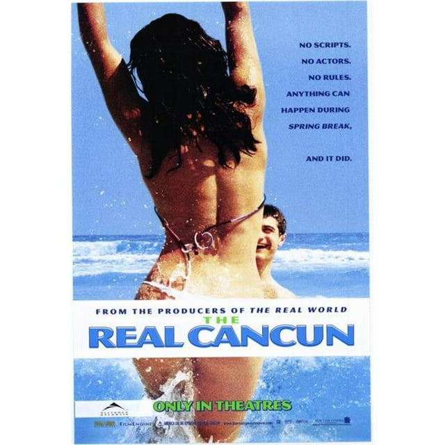 Posterazzi MOVAH2682 The Real Cancun Movie Poster - 27 x 40 in.