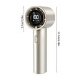 thumbnail image 3 of XGFHYJEH Hand Held Fan, Mini Fan Handheld, Hand Held Fan Rechargeable, Portable Folding Hand Held Cooling Fan, 3 of 5