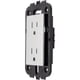 thumbnail image 2 of Contacto Dúplex Leviton Modular Plus Gris, 2 of 3