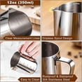 thumbnail image 4 of 51mm Espresso Tamper Set Espresso Kit Including Coffee Tamper, Milk Frothing Pitcher, WDT Tool Espresso, Tamper Mat, 4 of 5