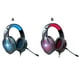 thumbnail image 4 of Auriculares para juegos Auriculares con cable USB de 3,5 mm Auriculares estéreo de banda ajustable con micrófono, Negro Azul Inevent EL000882-01B, 4 of 7