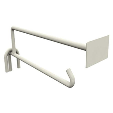 Lozier Store Fixtures Lozier Store Fixtures HMA1441 WHT 10 in. Hook Divider With A Bin Tag Holder - White - Pack Of 10 ()