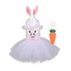 thumbnail image 5 of Vestido tutú de de Pascua para niñas, diadema, accesorios de Cosplay con cola, mameluco, vestido tutú 120cm, 5 of 8