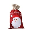 thumbnail image 1 of Bolsa de regalo de Navidad Bolsa de regalo de Nochebuena Bolsa de manzana Bolso creativo Bolsa de dulces de muñeco de nieve de Santa Wmkox8yii  HFSH2908, 1 of 1