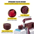 thumbnail image 4 of 4.5CFM 1-3HP 110V 2m Valve 1 Stage 5PA AC Refrigerant Vacuum Pump for HVAC Auto Use, 4 of 6