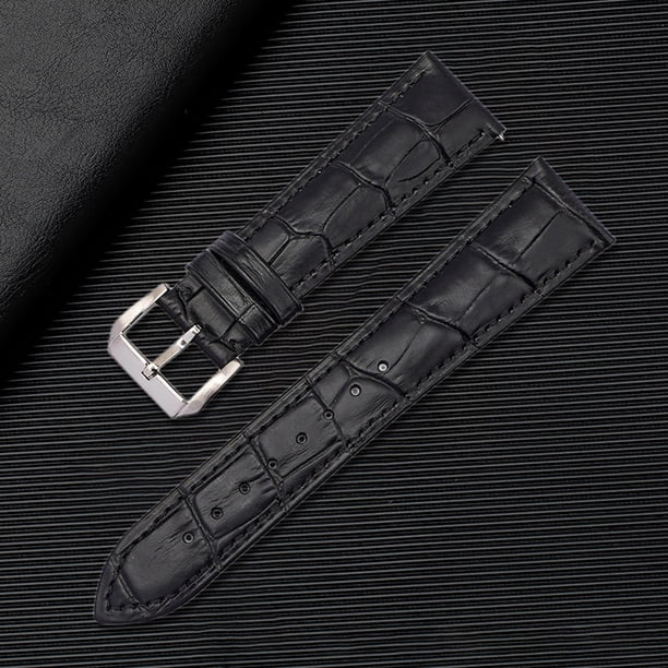 Correa de reloj de moda de cuero de grano superior correa de reloj moderna transpirable para hombres y mujeres Sywqhk Para estrenar