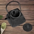 thumbnail image 5 of Creative Home Kyusu 47 Oz Black Cast Iron Teapot with Removable Infuser, 5 of 14