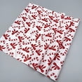 thumbnail image 3 of CCOCC 100 Sheets Christmas Cane Bow Tissue Paper Red Cane Bow Pattern Gift Wrapping Paper Diy Art Craft Paper for Christmas Festival Party Decor,Folded Flat, 3 of 7