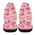 thumbnail image 5 of XYZCANDO Car Seat Covers Skull and Rose Pattern Set of 2 Front Seat Cover Non-Slip SUV Auto Truck Breathable Soft Car Front Seat Covers, 5 of 10