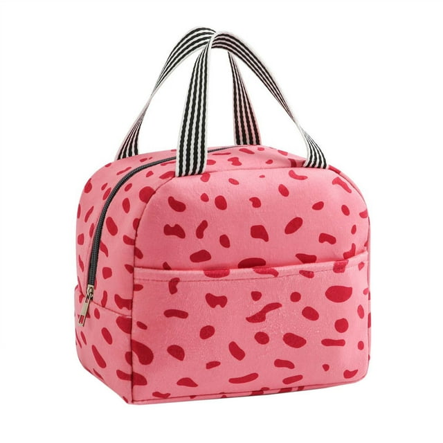 Sac à Lunch Bento à Imprimé Animal, Isolation Thermique pour le Travail, l'École, les Voyages, Fourre-Tout à Lunch Portable avec Sac à Riz, Sac Bento