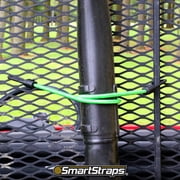 SmartStraps Adjustable Bungee Cord, Assorted Colors, 10 Pack – Includes Two 12”, Two 24”, One 36”, One 48”, and Four Mini Bungee Cords – Ideal for Securing Luggage, Gas Cans, and Coolers to Vehicles