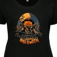 thumbnail image 4 of Inktastic Halloween Scarecrow Women's Plus Size T-Shirt, 4 of 5