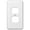 White, variant on Amerelle 935DW Moderne Wallplate 1 Duplex Steel White 1-Pack