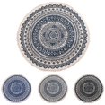 thumbnail image 2 of Coofit Tapis de Sol Décoratif Antidérapant en Coton Absorbant pour Porte d'Entrée, 2 of 10