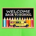 thumbnail image 3 of CafePress - WELCOME BACK TO SCHOOL BUS T Shirt - Light T-Shirt - CP, 3 of 4